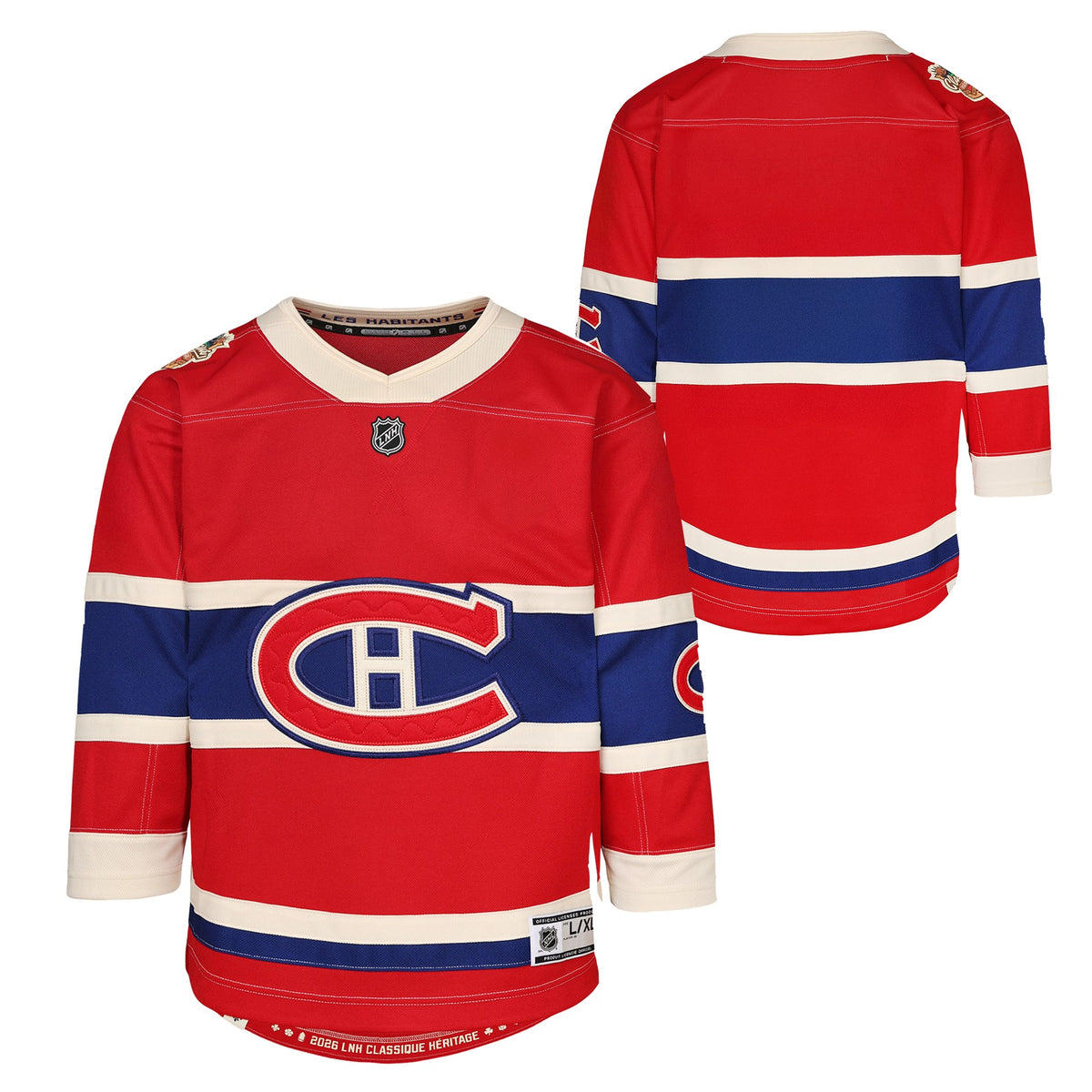Montreal Canadiens NHL Outerstuff Youth Red 2026 Heritage Classic Premier Jersey