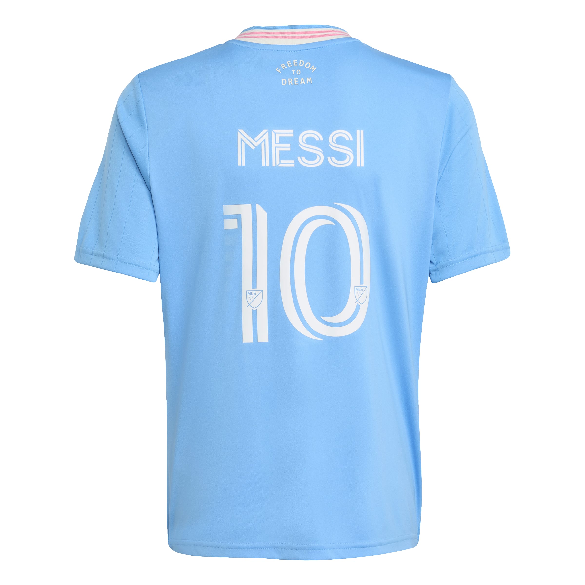 Lionel Messi Inter Miami FC MLS Adidas Youth Blue 2025 Third Replica Jersey
