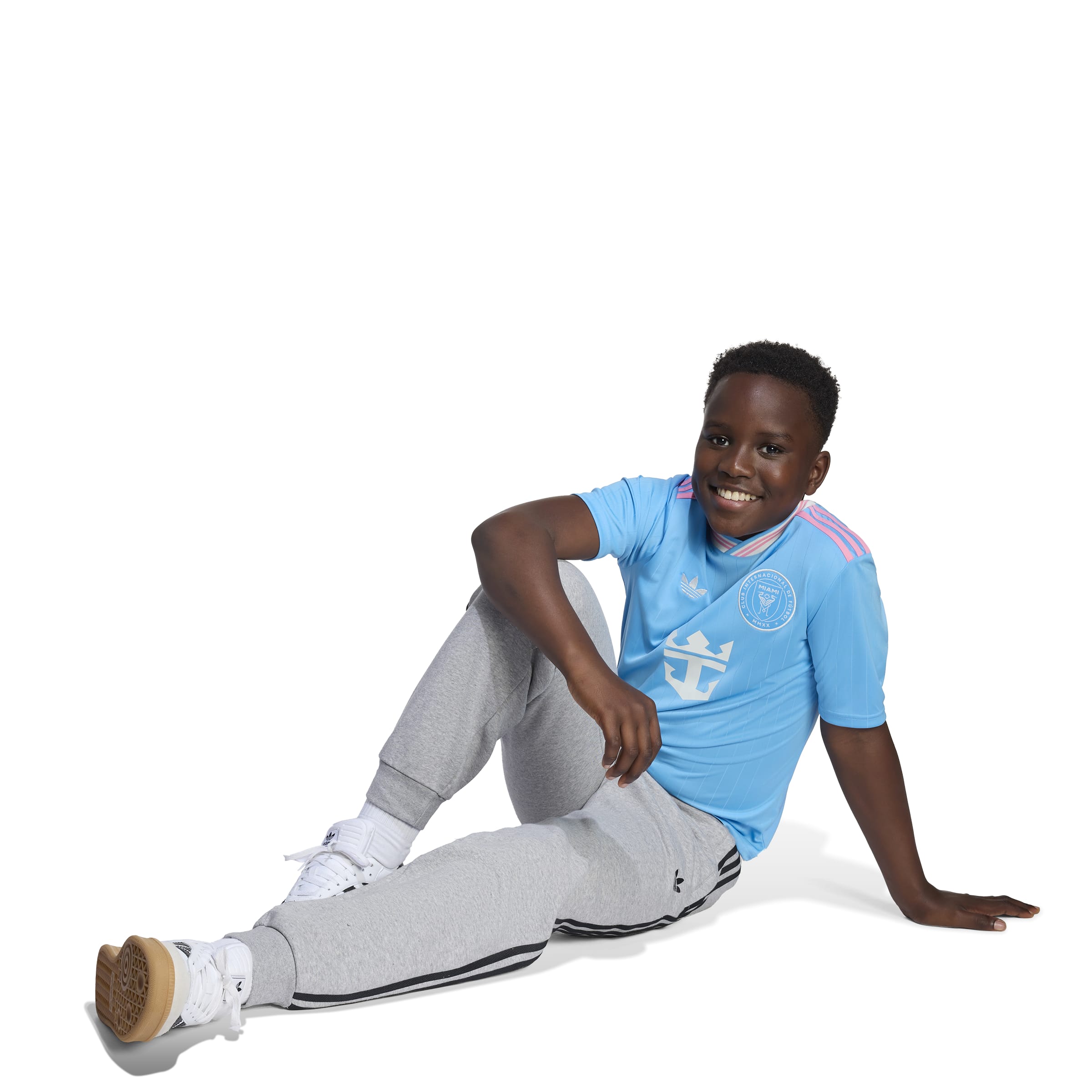 Lionel Messi Inter Miami FC MLS Adidas Youth Blue 2025 Third Replica Jersey