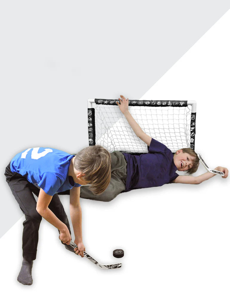 NHL Inglasco Mini Hockey Goal Set