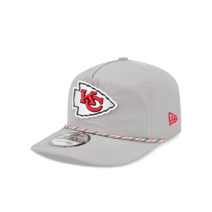 Kansas City Chiefs NFL New Era Men's Grey 19Twenty Cord Snapback