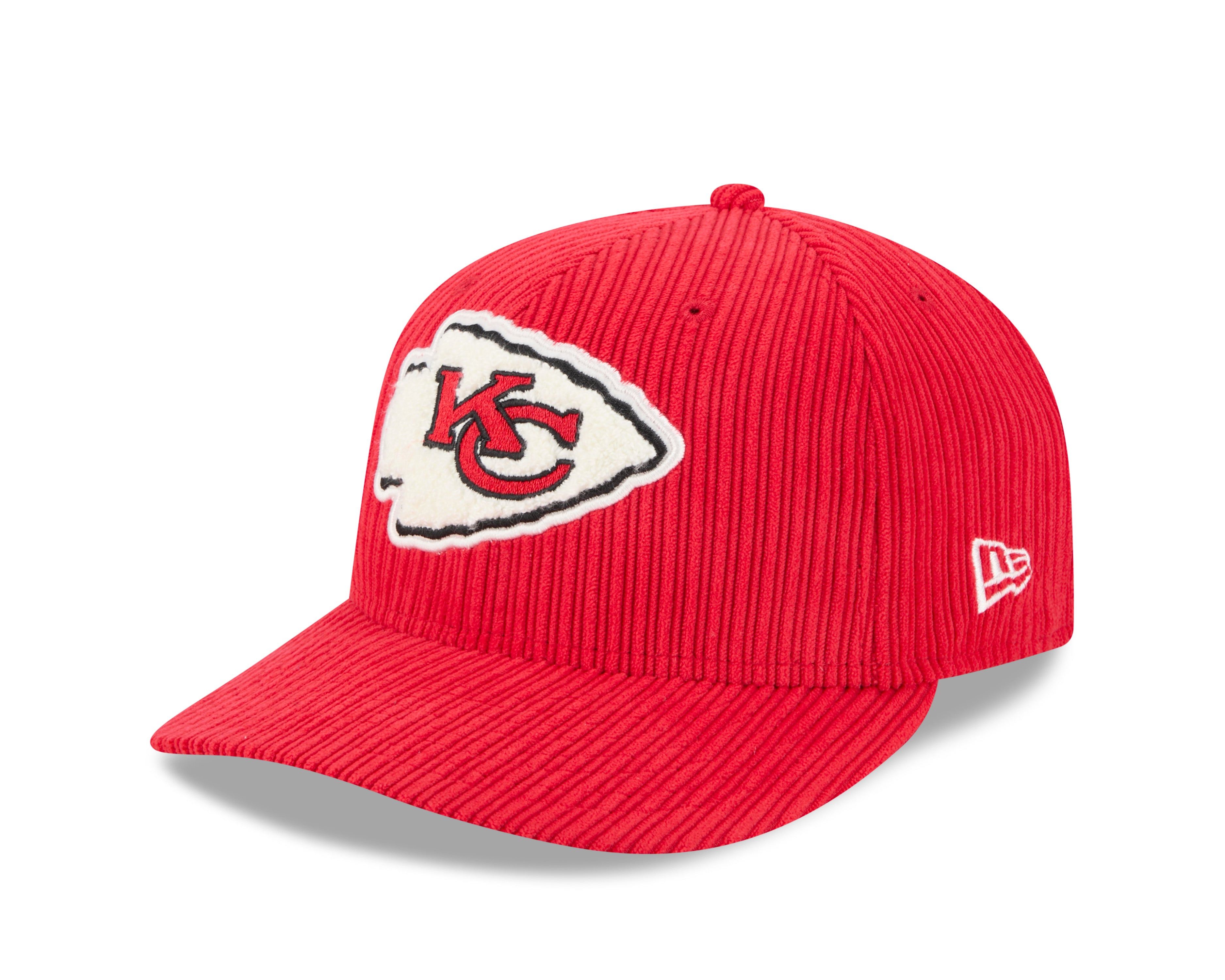 Kansas City Chiefs NFL New Era Men's Red 59Fifty Chenille Pop Fitted Hat