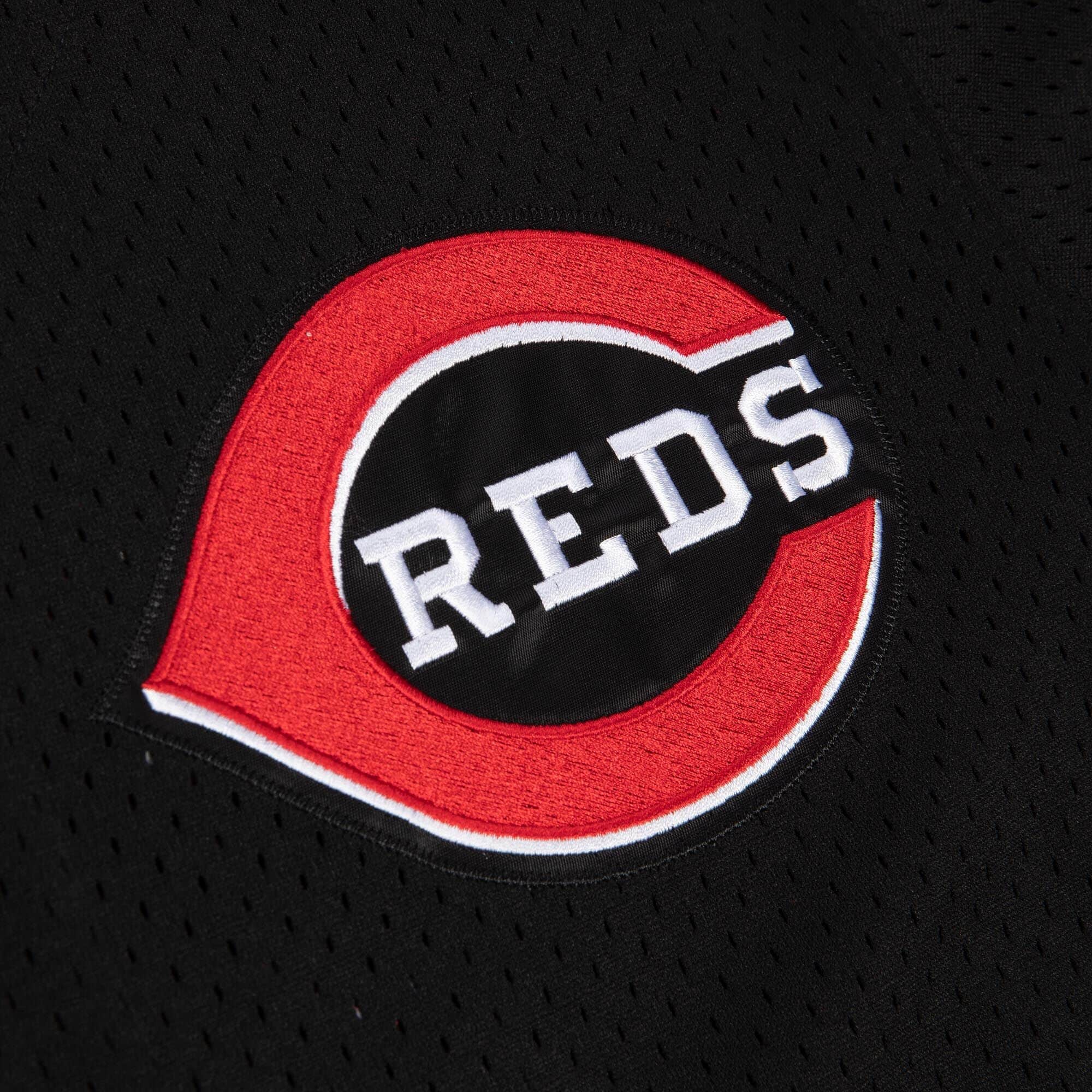 Ken Griffey Jr. Cincinnati Reds MLB Mitchell & Ness Men's Black 2000 Authentic BP Jersey