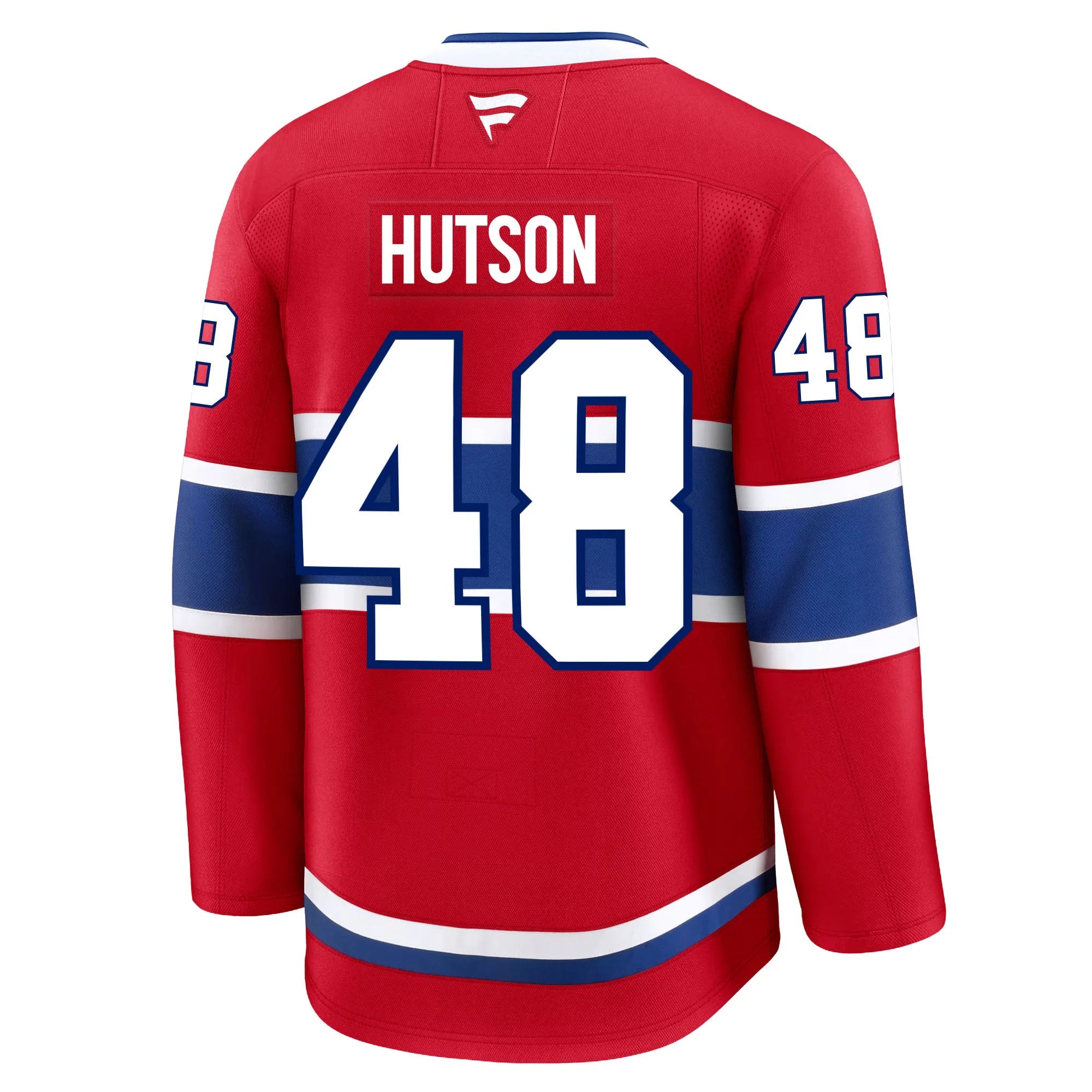 Lane Hutson Montreal Canadiens NHL Fanatics Branded Men's Red Premium Jersey