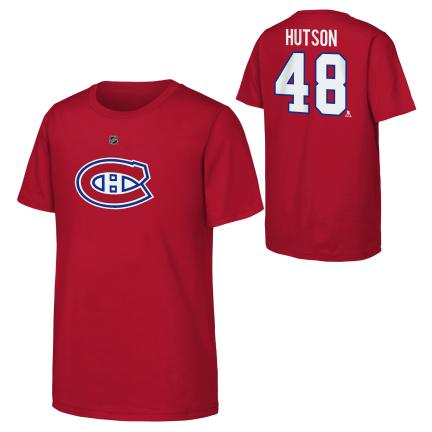 Lane Hutson Montreal Canadiens NHL Outerstuff Youth Red T-Shirt