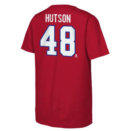 Lane Hutson Montreal Canadiens NHL Outerstuff Youth Red T-Shirt