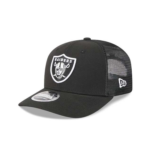 Casquette snapback extensible noire 9Seventy Trucker des Las Vegas Raiders NFL New Era pour homme