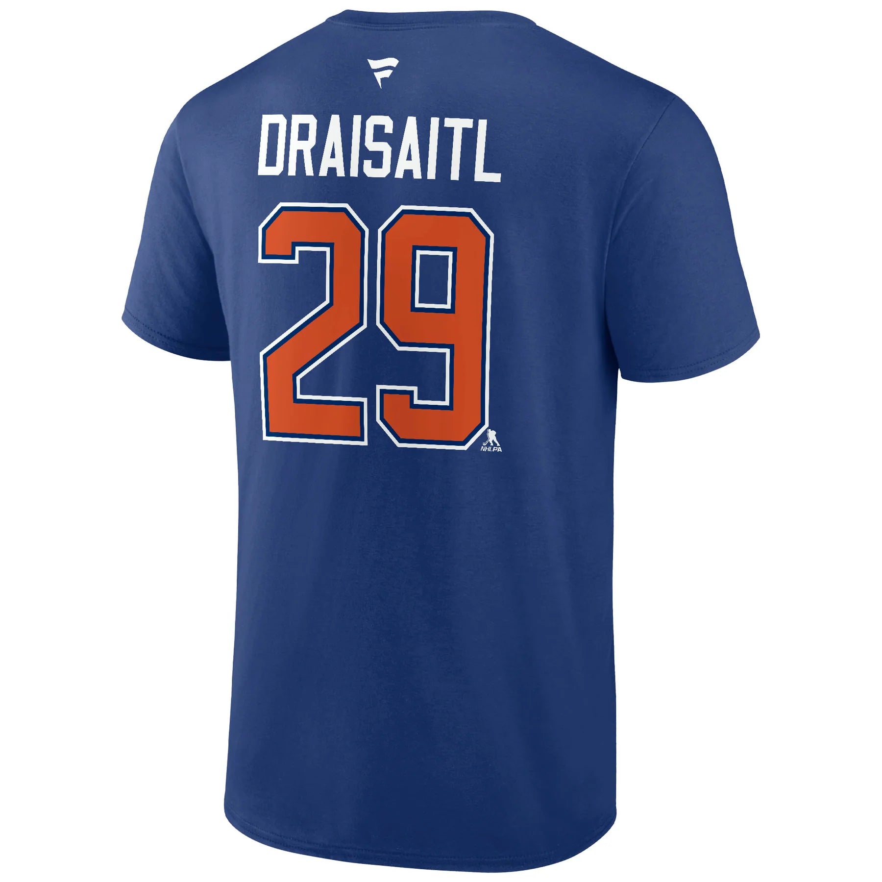 Leon Draisaitl Edmonton Oilers NHL Fanatics Branded Men's Royal Blue Authentic T-Shirt