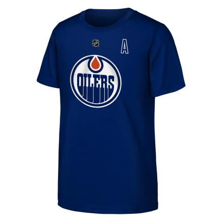 Leon Draisaitl Edmonton Oilers NHL Outerstuff Youth Navy Player T-Shirt