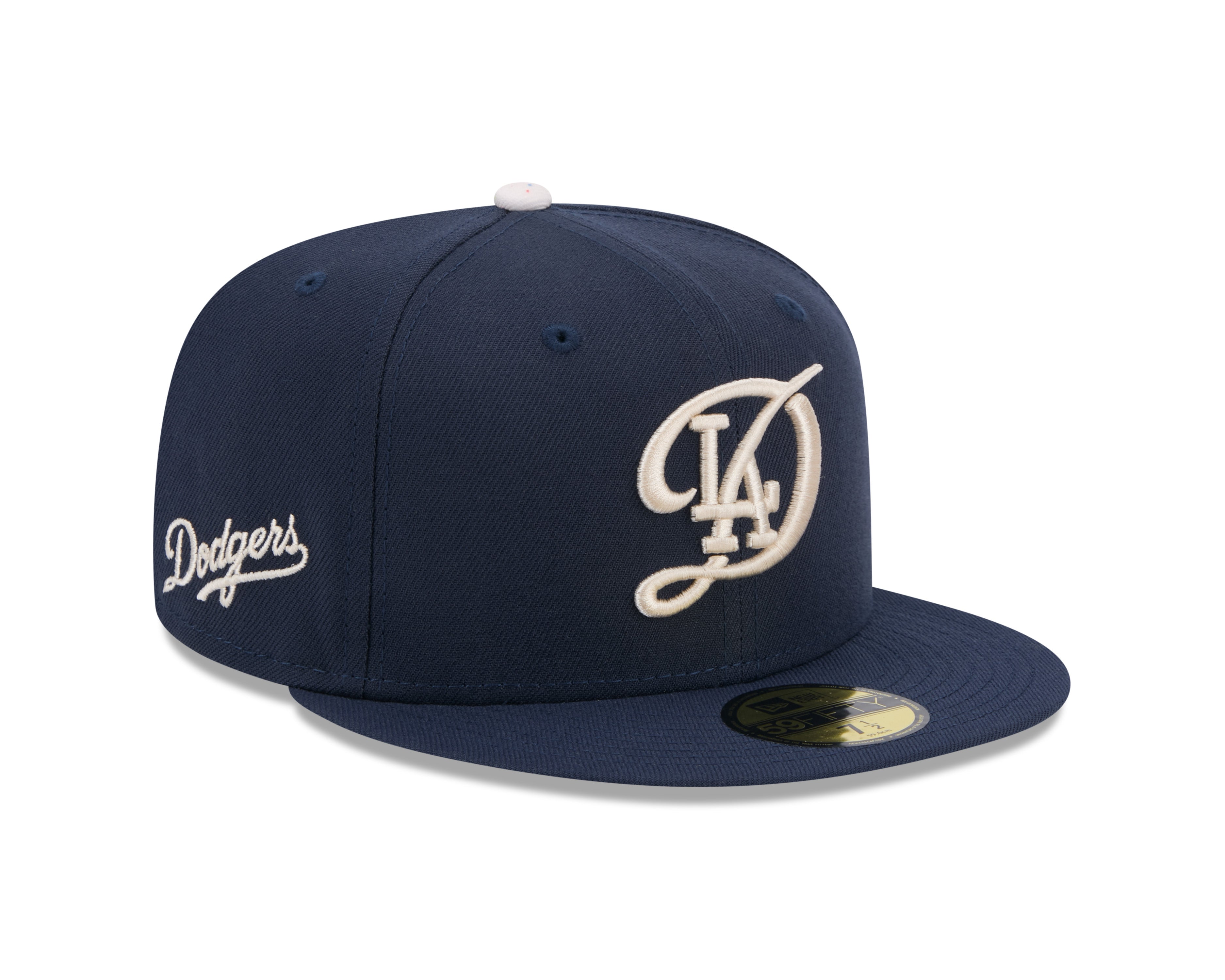 Casquette ajustée New Era 59Fifty City Connect 2024 des Dodgers de Los Angeles pour homme, bleu marine