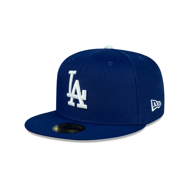 Casquette ajustée sur le terrain des Dodgers de Los Angeles MLB New Era Royal 59Fifty pour hommes