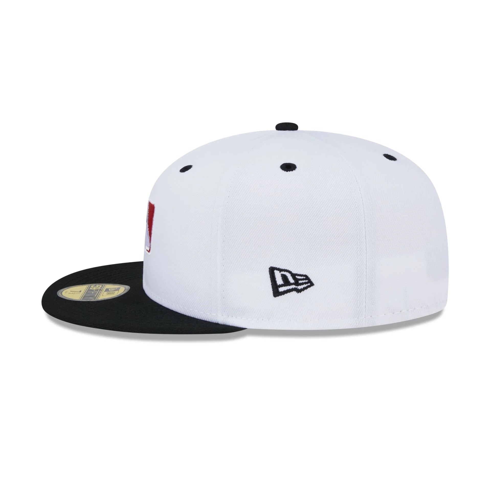 MLB Batterman Logo New Era Men's White 59Fifty American League Mascots Fitted Hat
