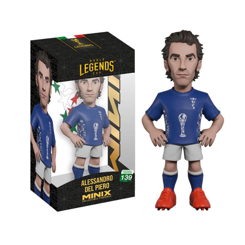 Alessandro Del Piero Italy National Team FIFA Minix 2026 World Cup Legends Collectible Football Figurines #139