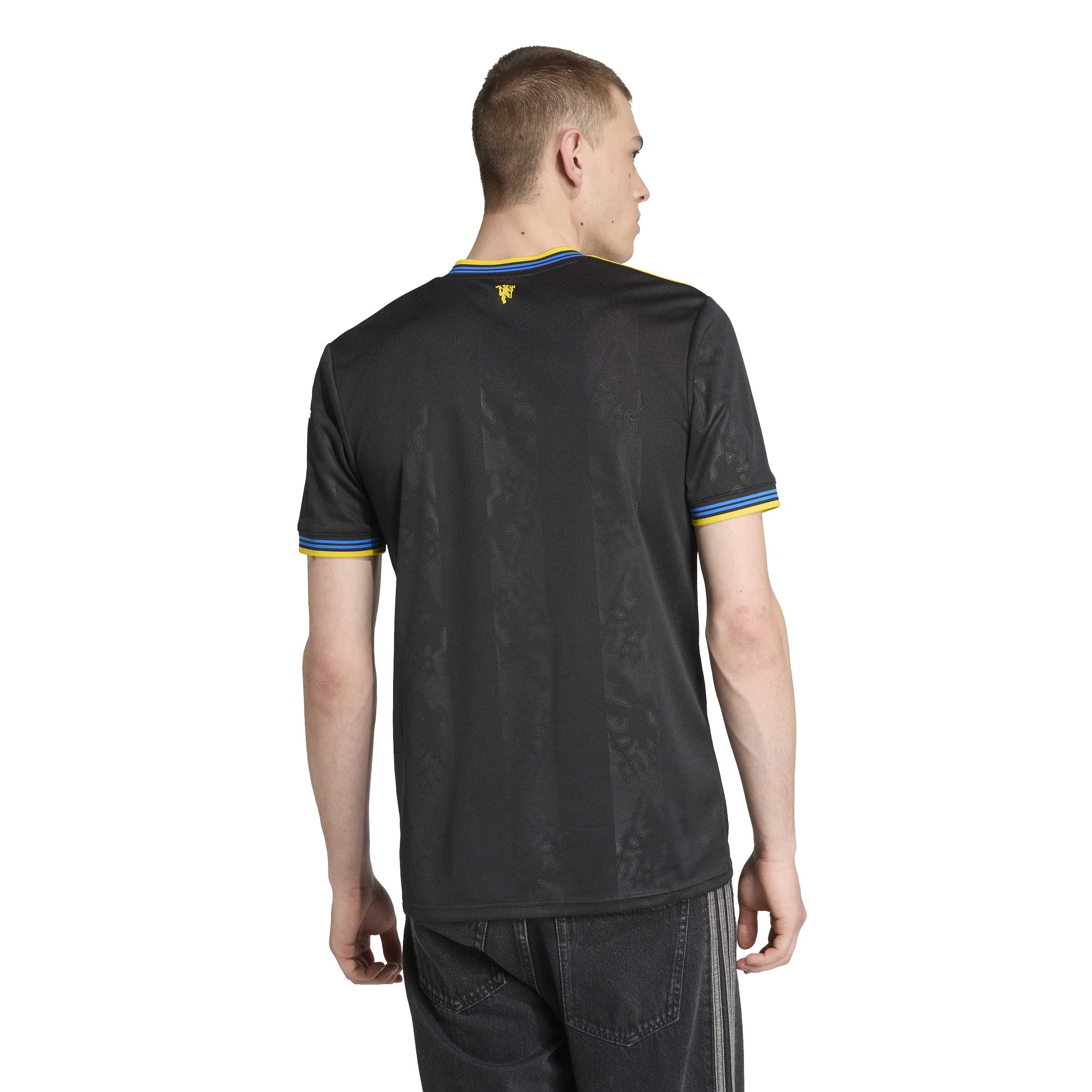 Manchester United FC EPL Adidas Men's Black 2025/26 Third Replica Jersey