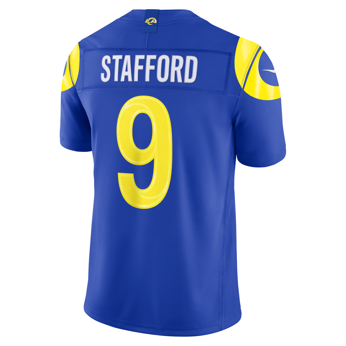 Matthew Stafford Los Angeles Rams NFL Nike Men's Royal Blue Vapor F.U.S.E. Limited Player Sewn Jersey