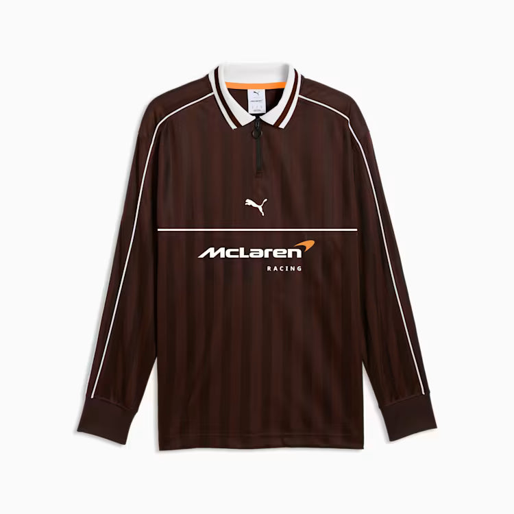 McLaren Racing F1 Puma Men's Chocolate Fondue Long Sleeve Jersey