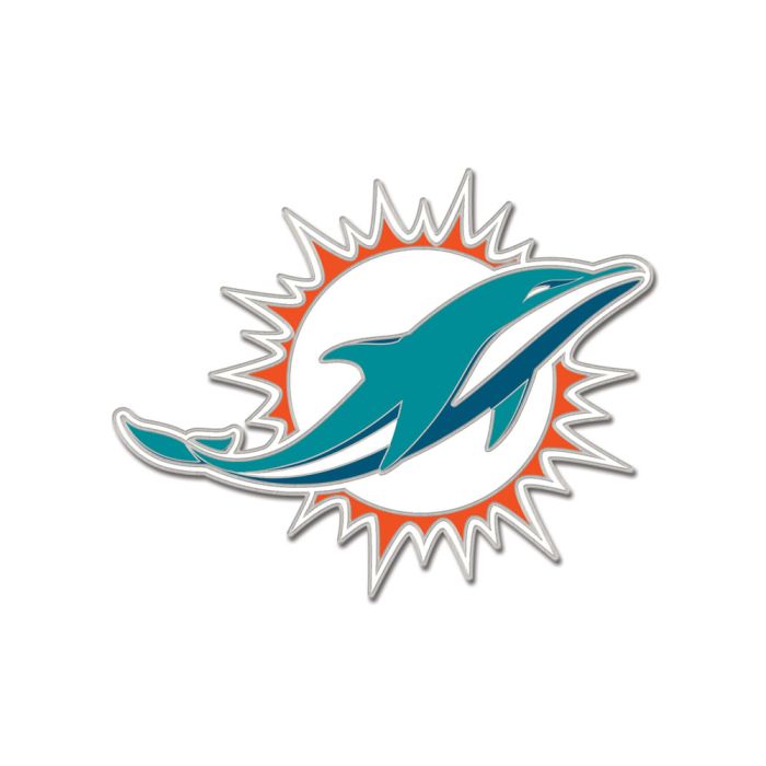 Épingle en émail de collection WinCraft des Miami Dolphins NFL