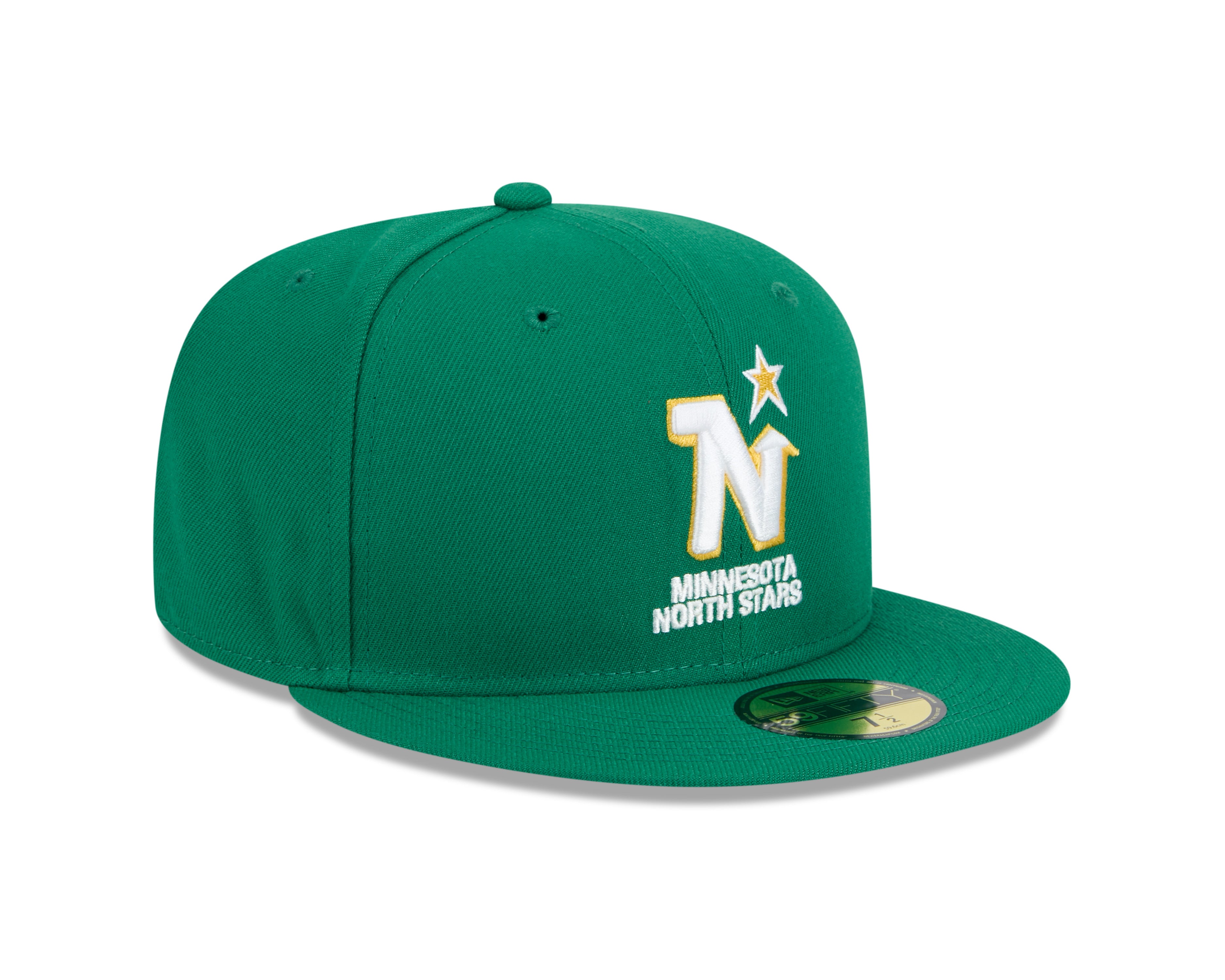Minnesota North Stars NHL New Era Men's Green 59Fifty Core Fitted Hat