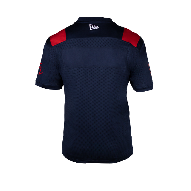Maillot réplique bleu marine domicile des Alouettes de Montréal de la LCF New Era pour homme