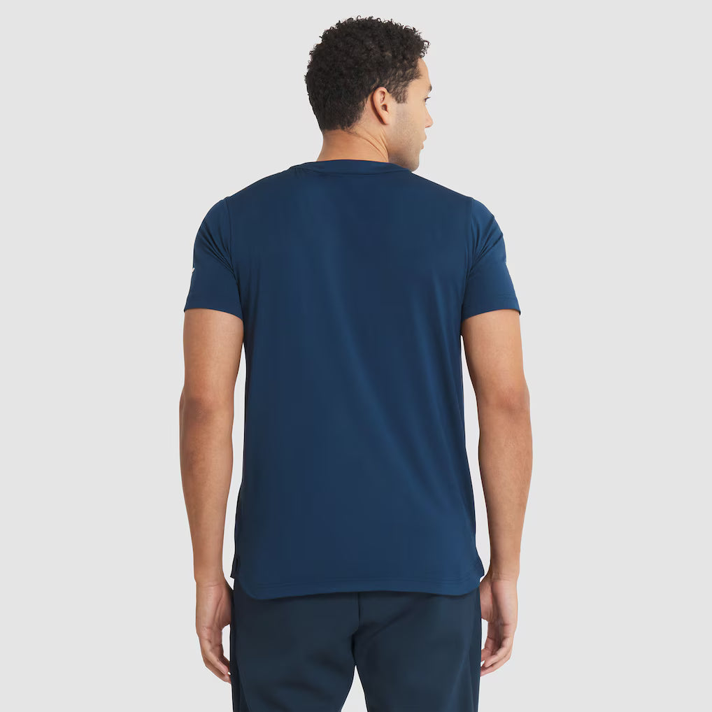 T-shirt technique Pro Rink 2025 authentique bleu marine de marque NHL Fanatics des Canadiens de Montréal pour homme