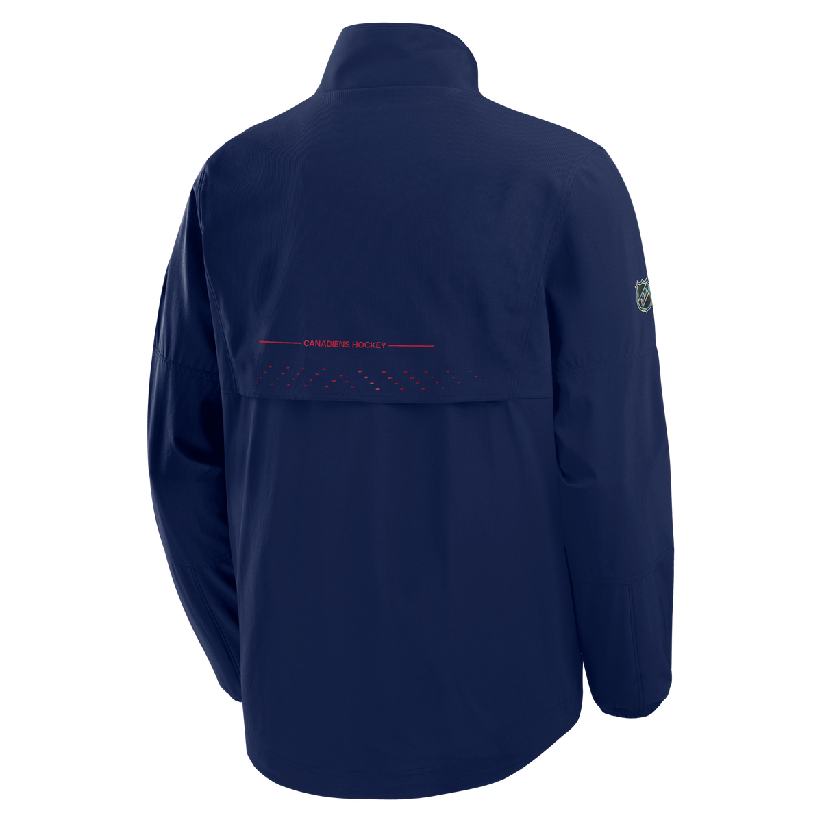 Montreal Canadiens NHL Fanatics Branded Men's Navy 2026 Authentic Pro Rink Coaches Jacket