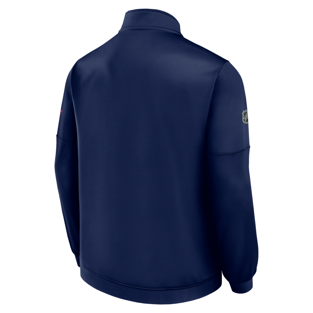 Montreal Canadiens NHL Fanatics Branded Men's Navy 2026 Authentic Pro Rink 1/4 Zip Fleece Jacket