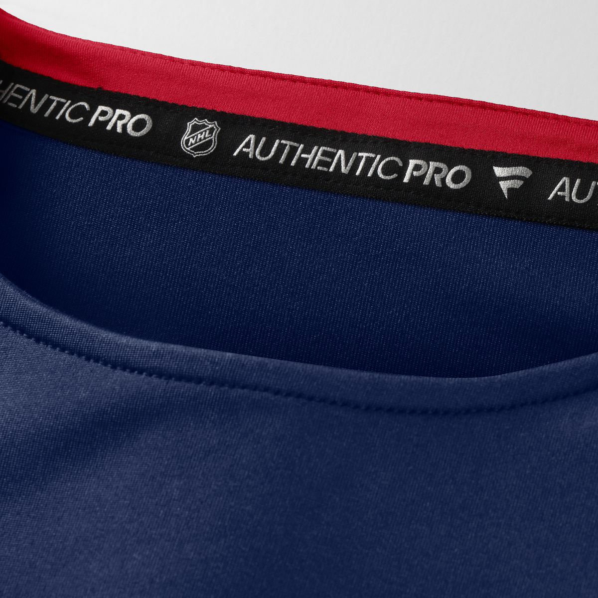 Montreal Canadiens NHL Fanatics Branded Men's Navy 2026 Authentic Pro Rink Tech Long-sleeve Shirt
