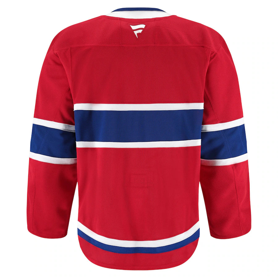 Montreal Canadiens NHL Fanatics Branded Men's Red Authentic Pro Jersey