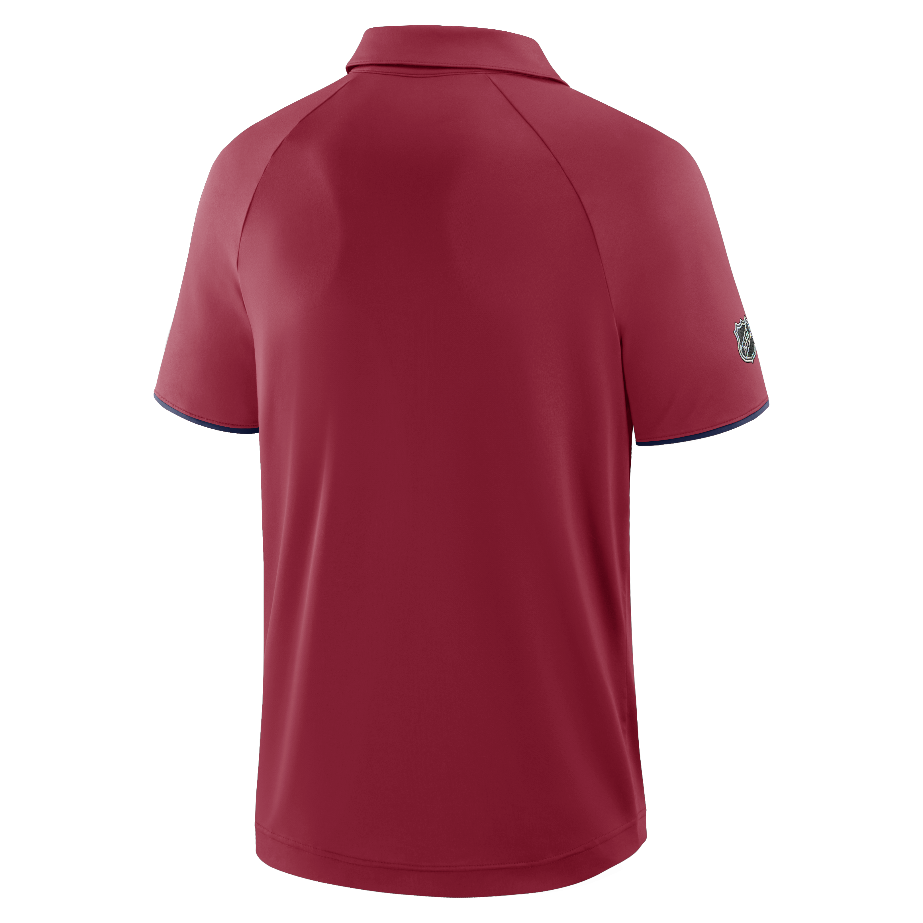 T-shirt polo authentique Pro rouge/bleu marine de marque NHL Fanatics des Canadiens de Montréal pour hommes
