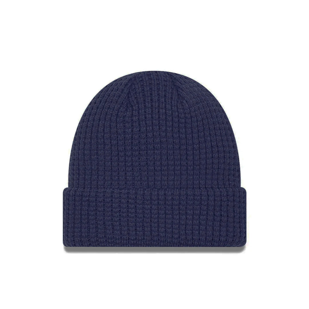 Bonnet en tricot gaufré bleu marine pour homme des Canadiens de Montréal de la LNH New Era