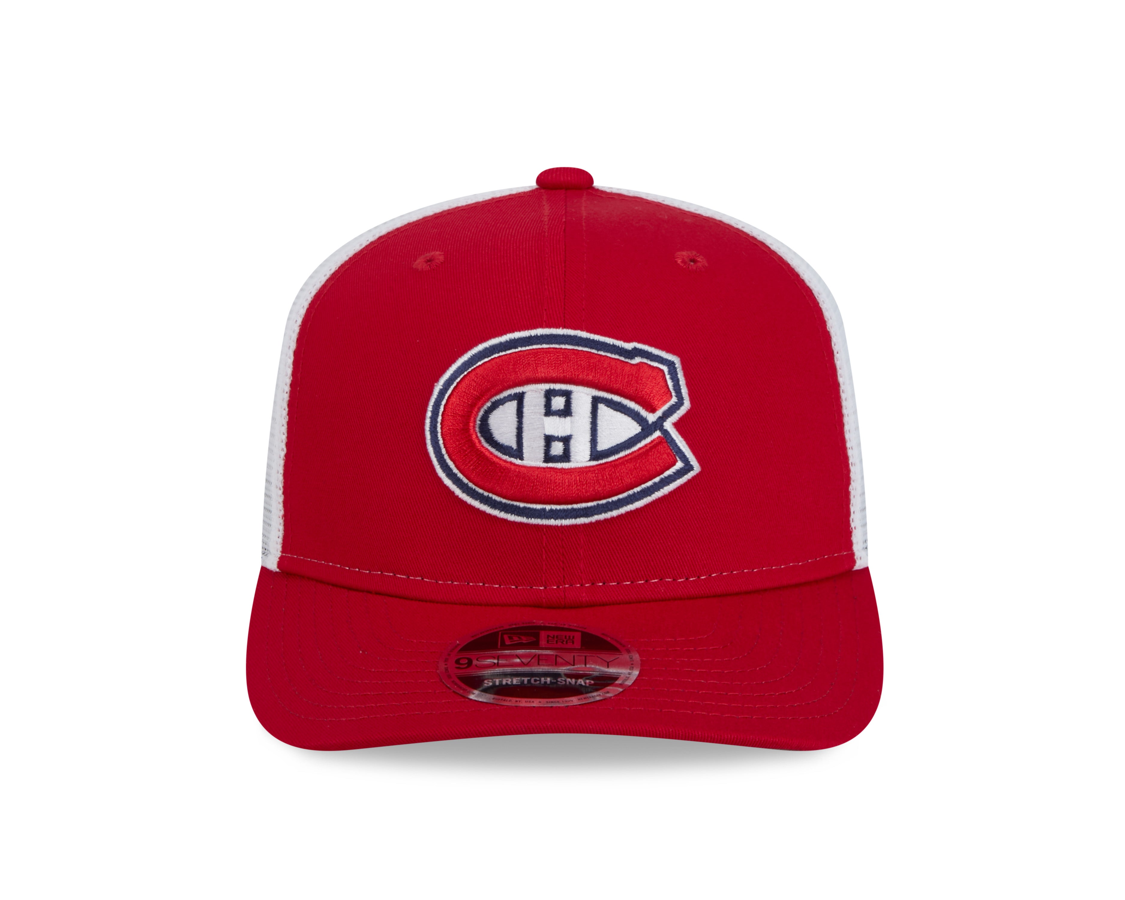 Montreal Canadiens NHL New Era Men's Red 9Seventy Trucker Snapback Hat