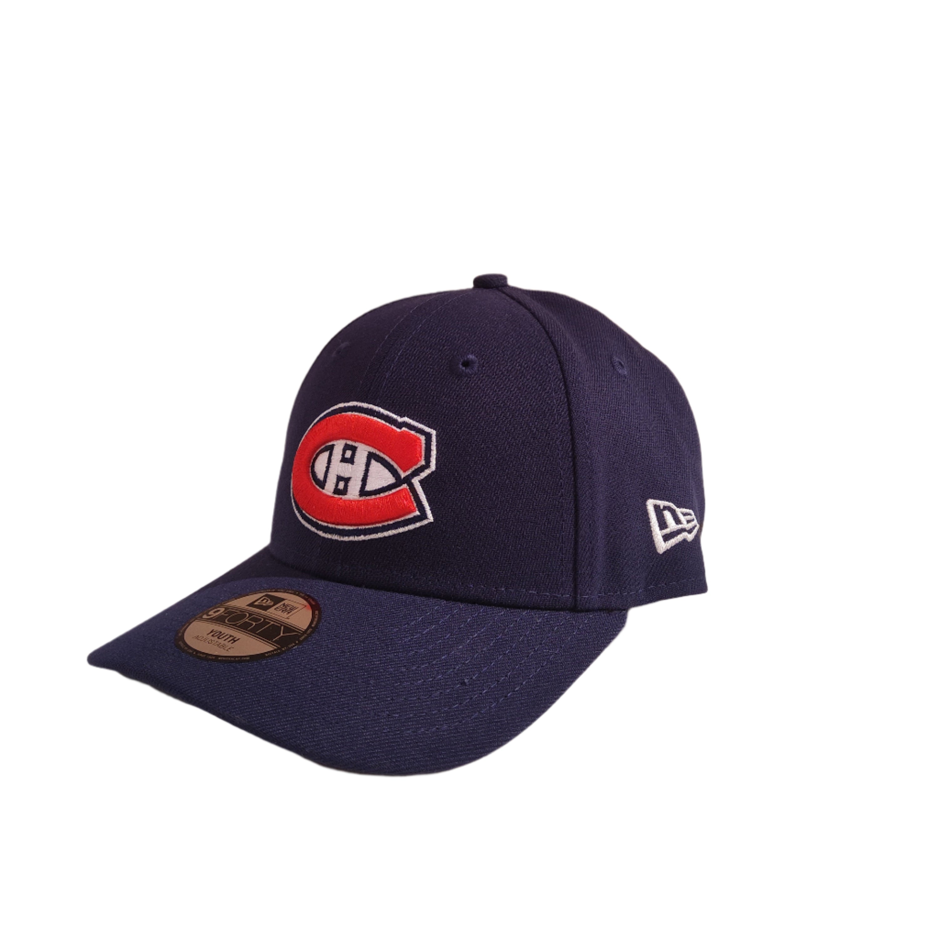 Montreal Canadiens NHL New Era Youth Navy 9Forty Adjustable Hat