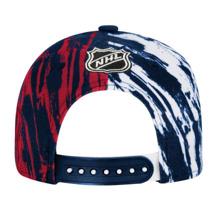Montreal Canadiens NHL Outerstuff Youth Navy Propel Flatbrim Snapback