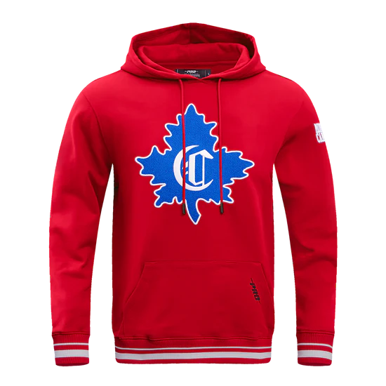 Sweat à capuche rétro classique rouge pour homme des Canadiens de Montréal (NHL Pro Standard)