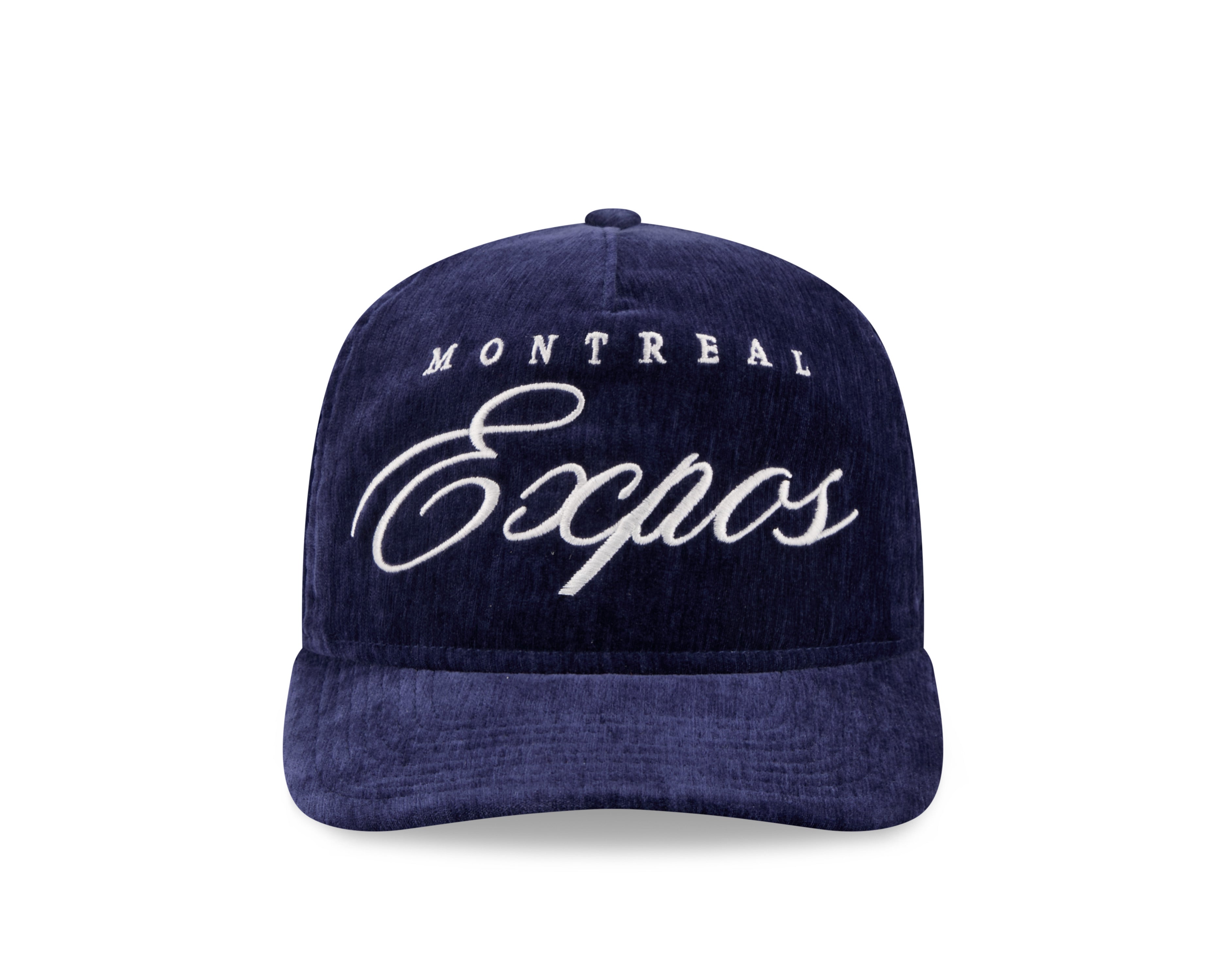 Montreal Expos MLB New Era Men's Navy 19Twenty Team Script Snapback