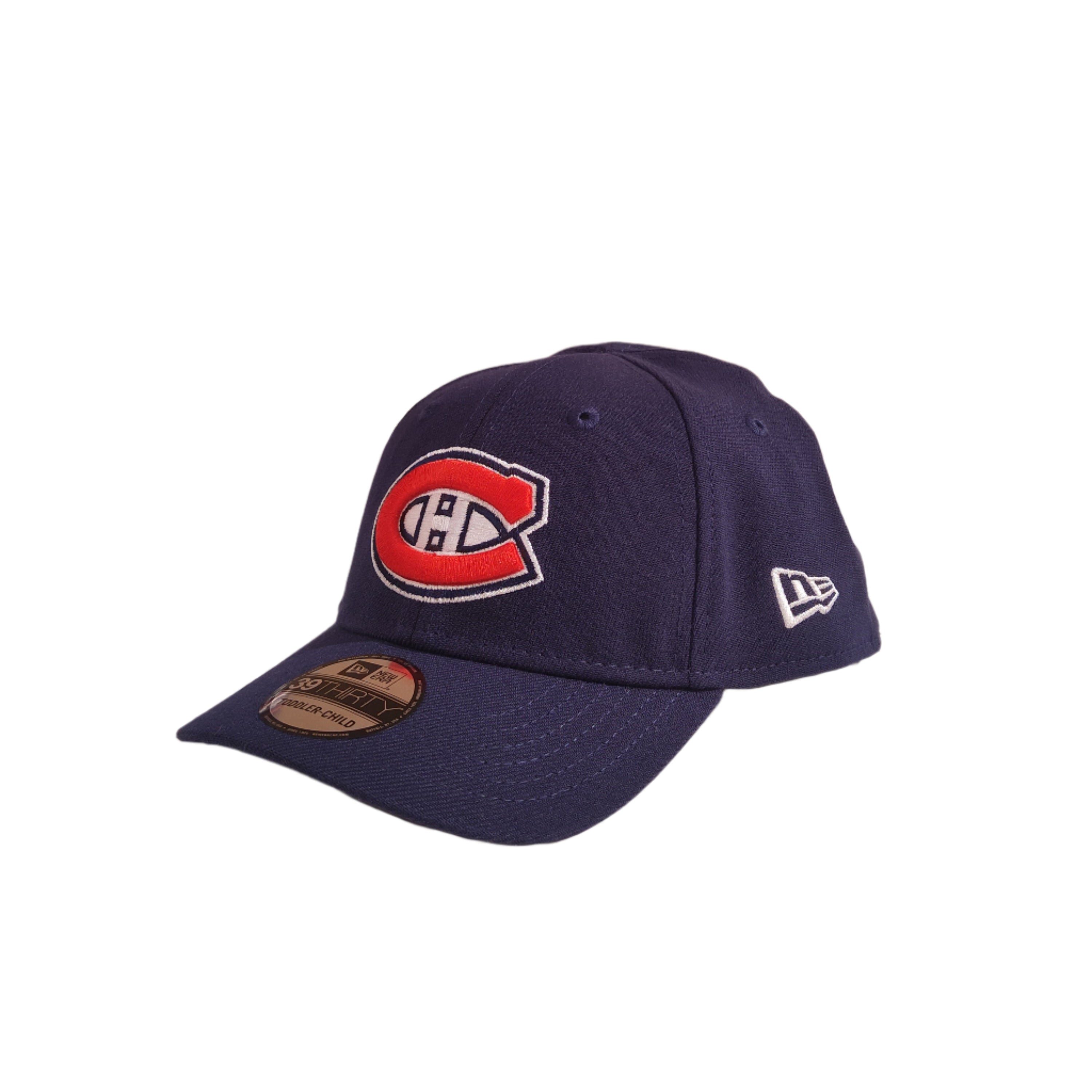 Montreal Canadiens NHL New Era Toddler Navy 39Thirty Stretch Fit Hat