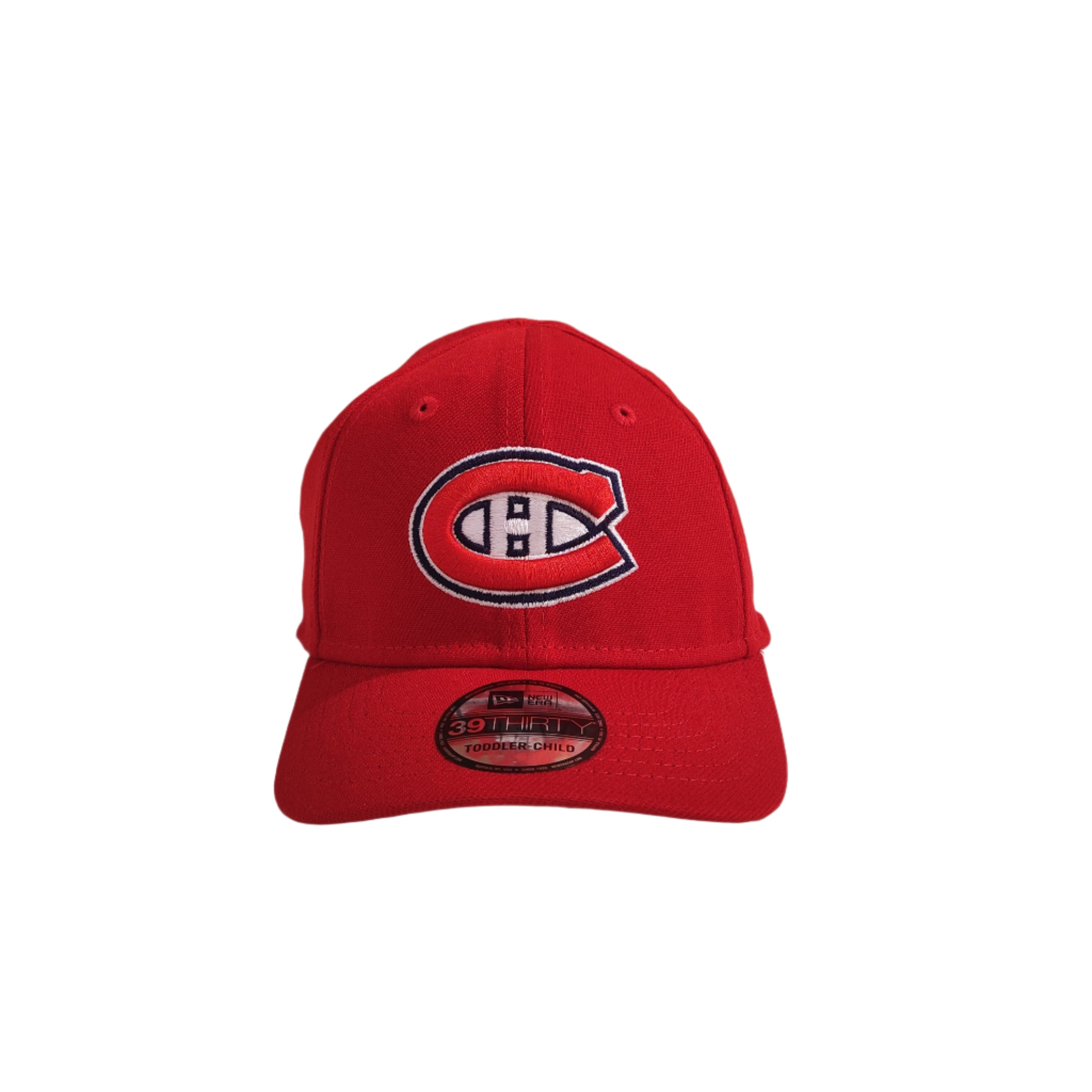 Montreal Canadiens NHL New Era Toddler Red 39Thirty Stretch Fit Hat