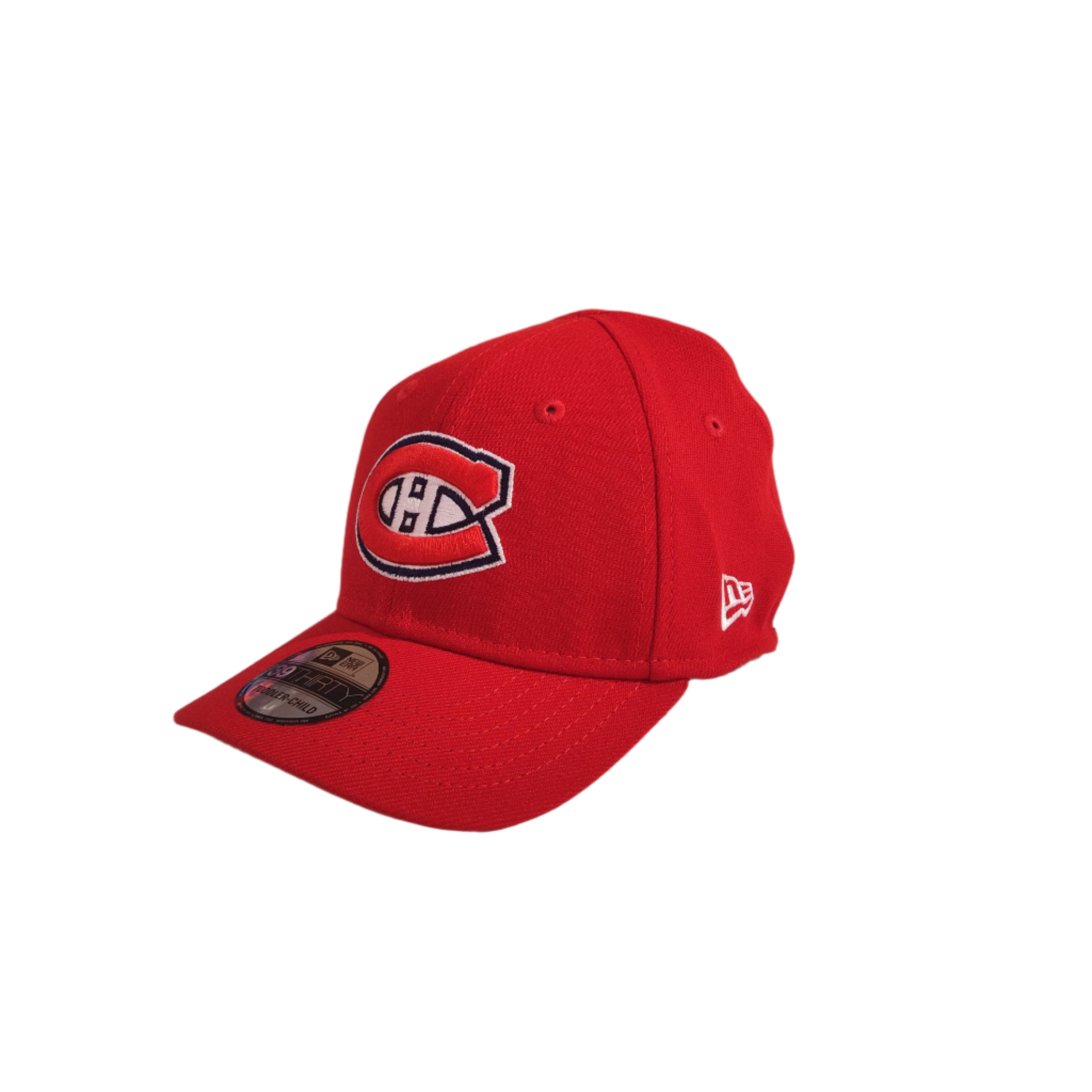 Montreal Canadiens NHL New Era Toddler Red 39Thirty Stretch Fit Hat