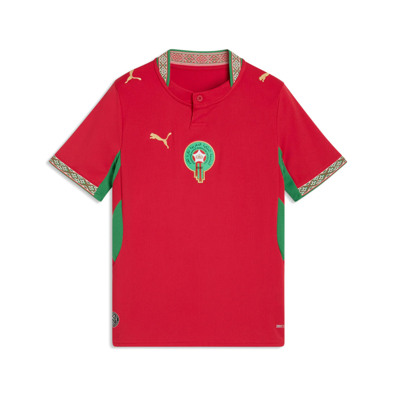 Morocco National Team FIFA Puma Youth Red 2026 Home Replica Jersey
