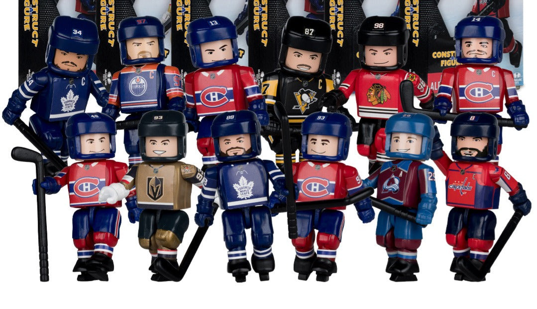 Sac mystère de mini-figurines NHL McFarlane Toys - Série 1 - Construire une figurine