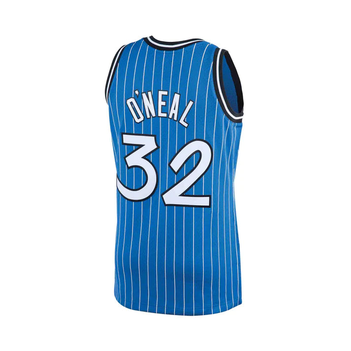 Shaquille O'Neal Orlando Magic NBA Mitchell & Ness Men's Royal 1994-95 Hardwood Classics Swingman Jersey