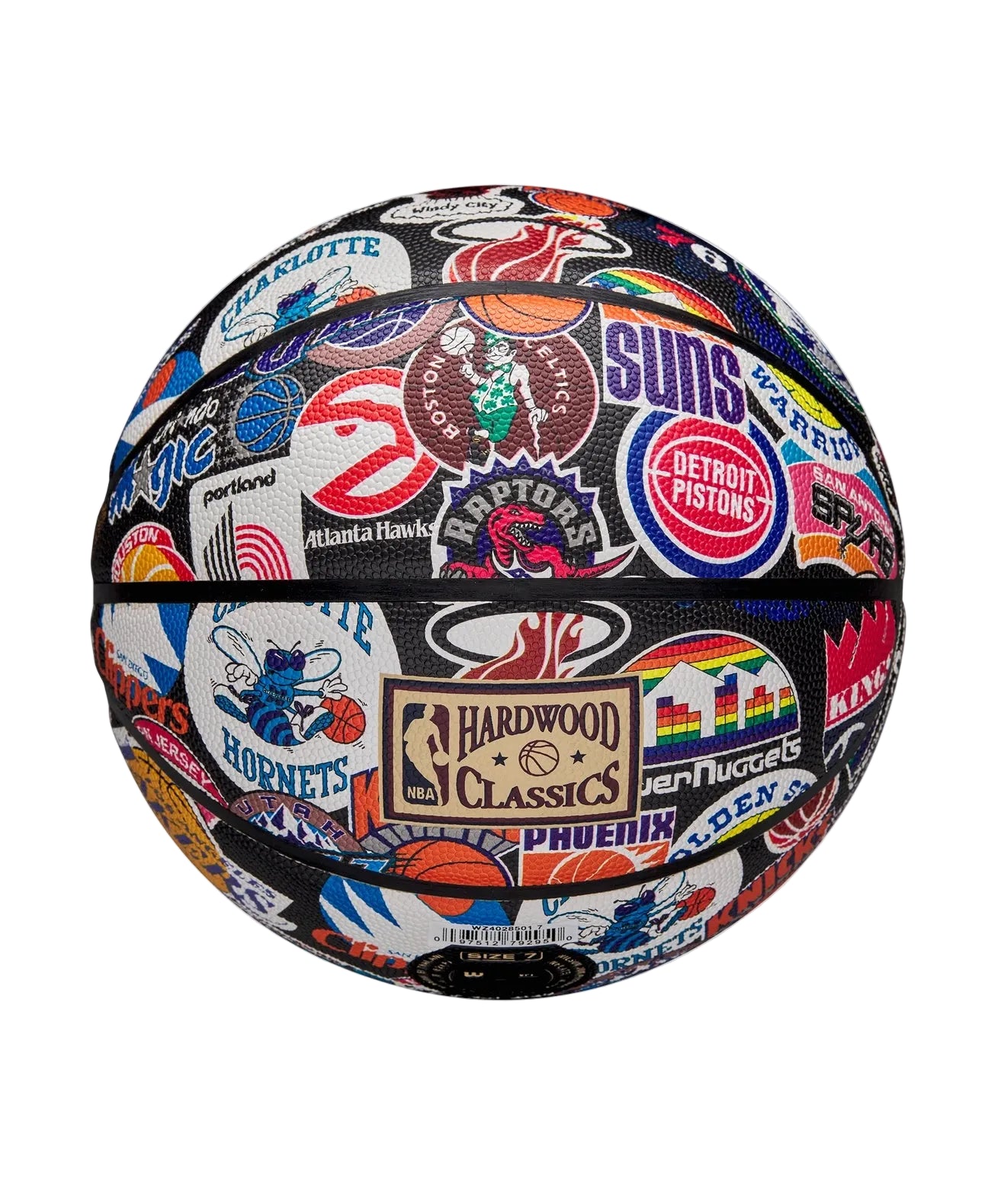 NBA Wilson All Team Retro Hardwood Classics Basketball