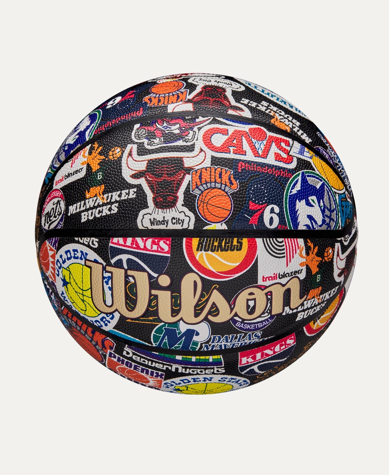 NBA Wilson All Team Retro Hardwood Classics Basketball