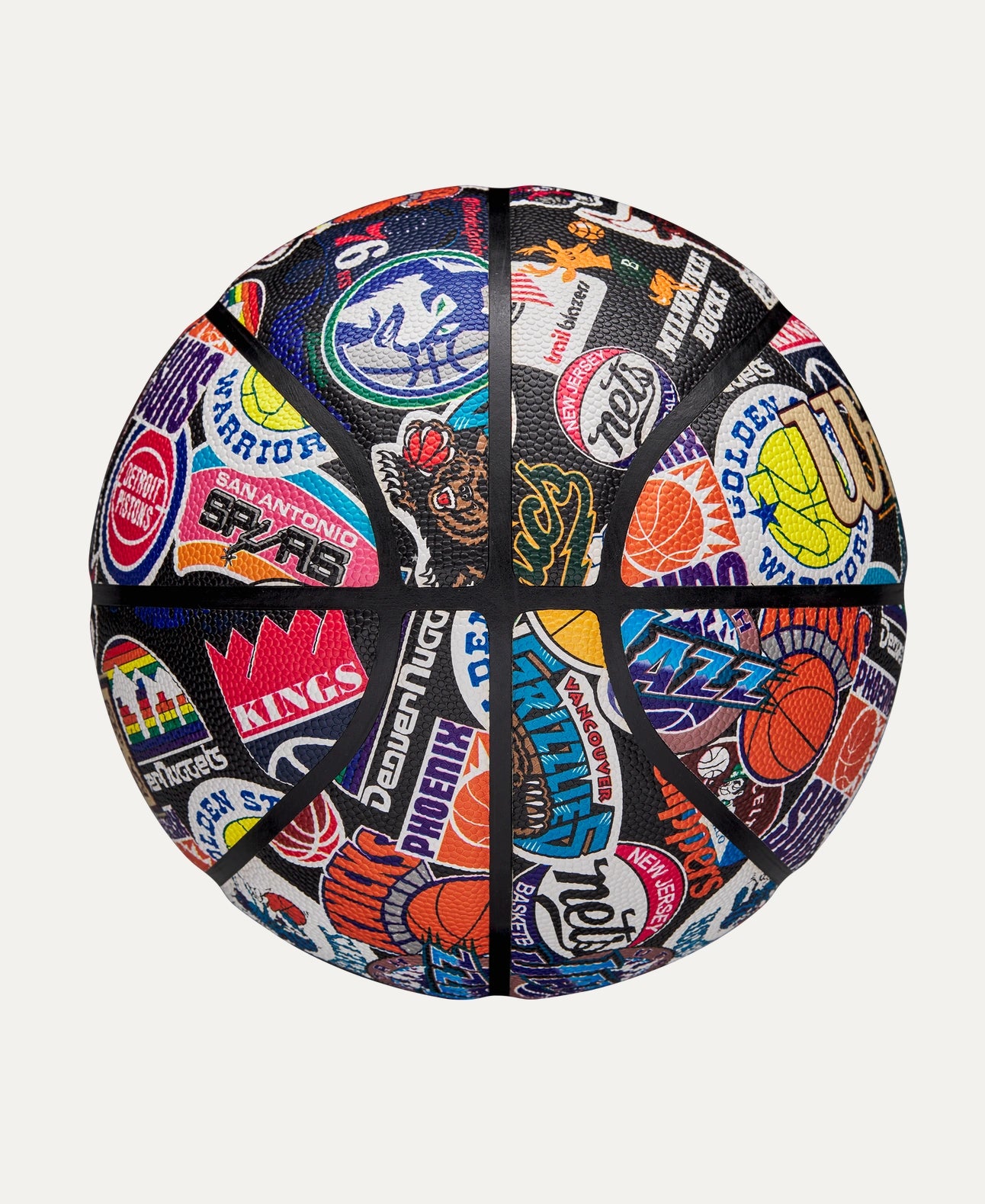 NBA Wilson All Team Retro Hardwood Classics Basketball