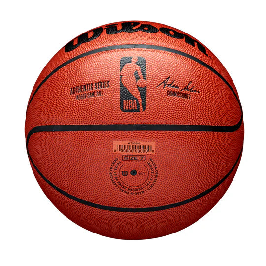 NBA Wilson Authentic Indoor Game Basketball