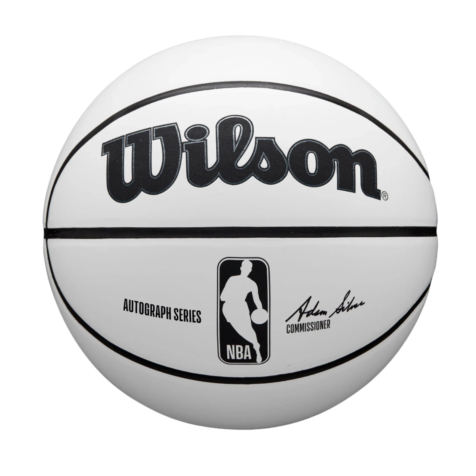 Ballon de basket autographié NBA Wilson
