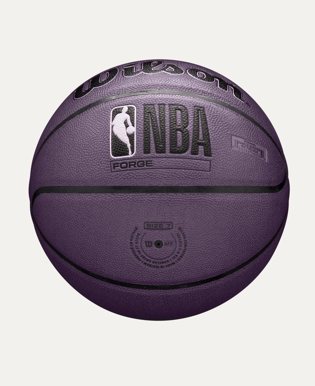 NBA Wilson Forge Purple Indoor/Outdoor Basketball