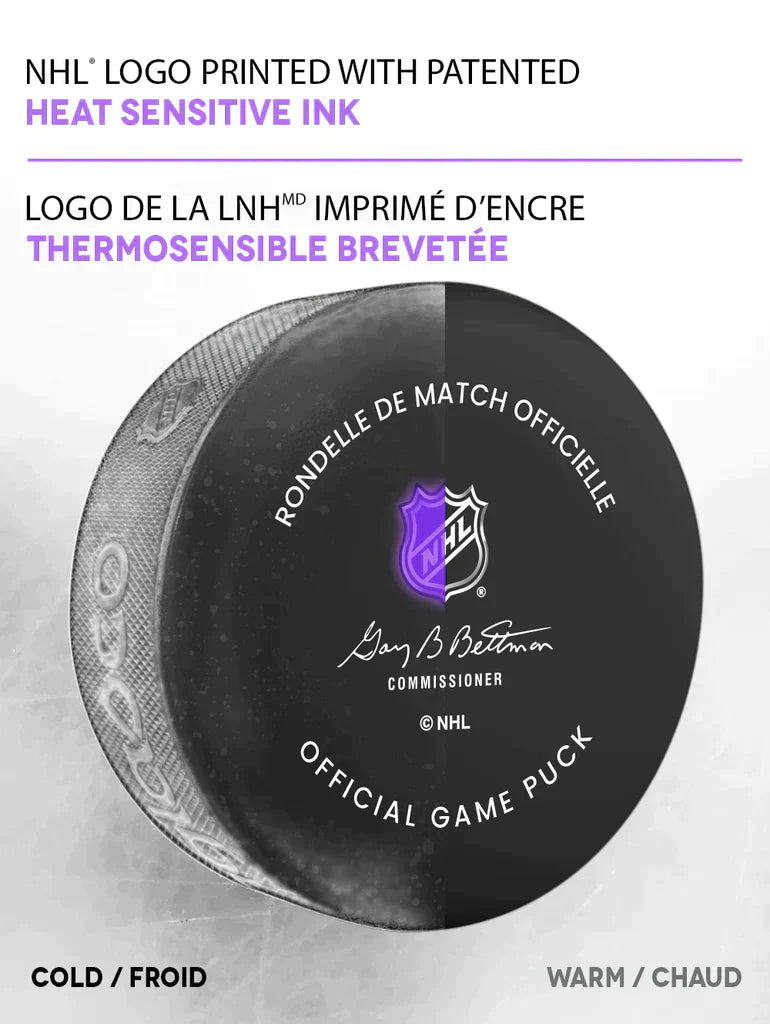 Tampa Bay Lightning NHL Inglasco 2025-26 Officially Licensed Game Hockey Puck