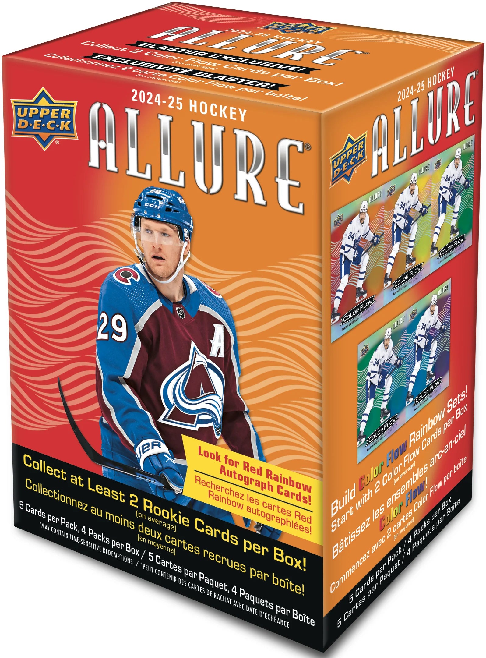 NHL Upper Deck 2024-2025 Allure® Hockey Cards Blaster Box