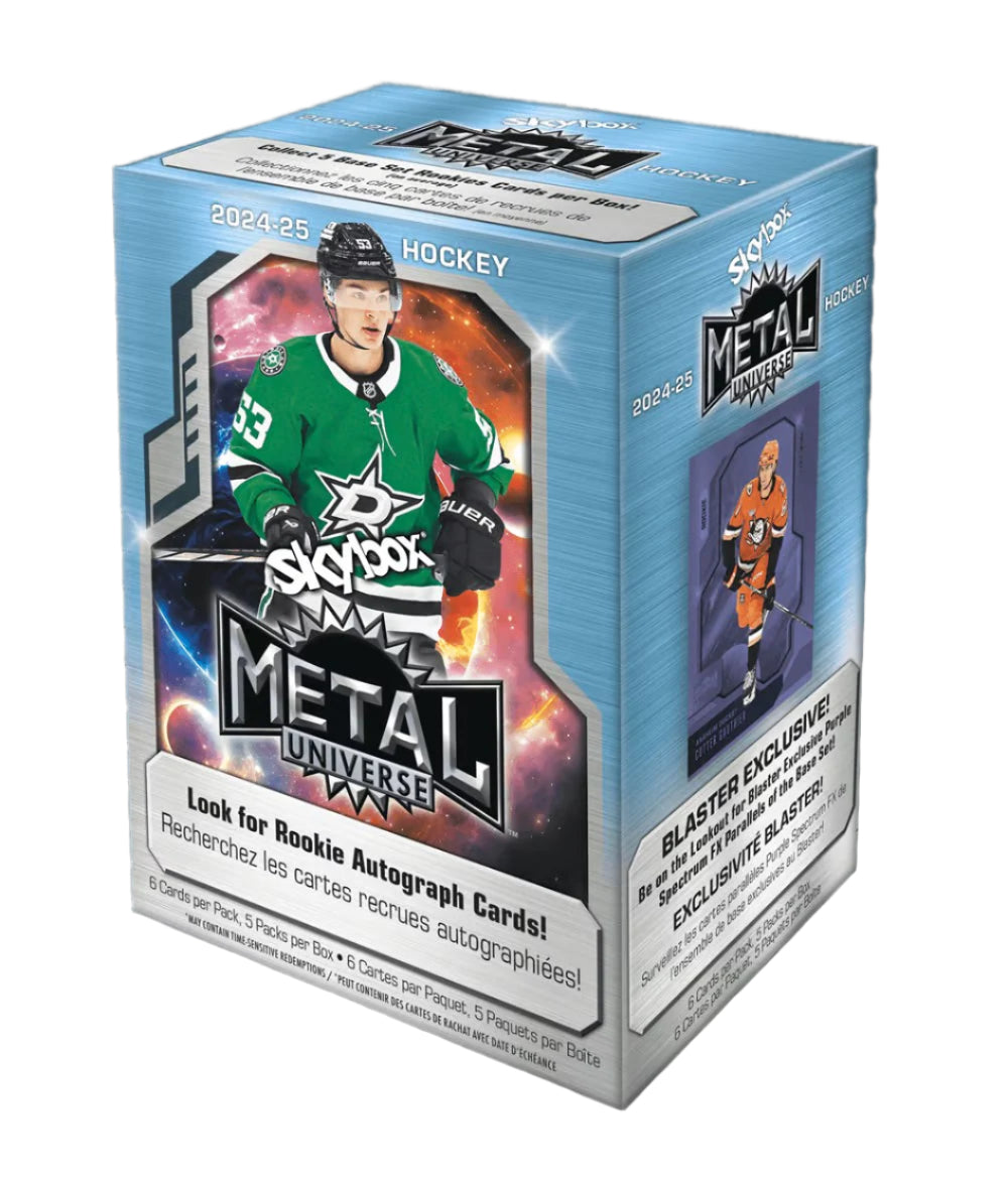 NHL Upper Deck 2024-2025 Metal Universe Hockey Cards Blaster Box